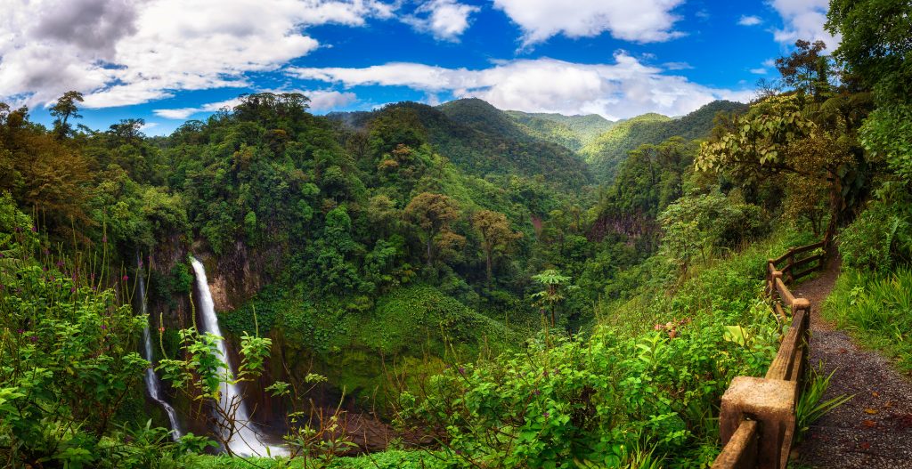 Wasserfall in Costa Rica