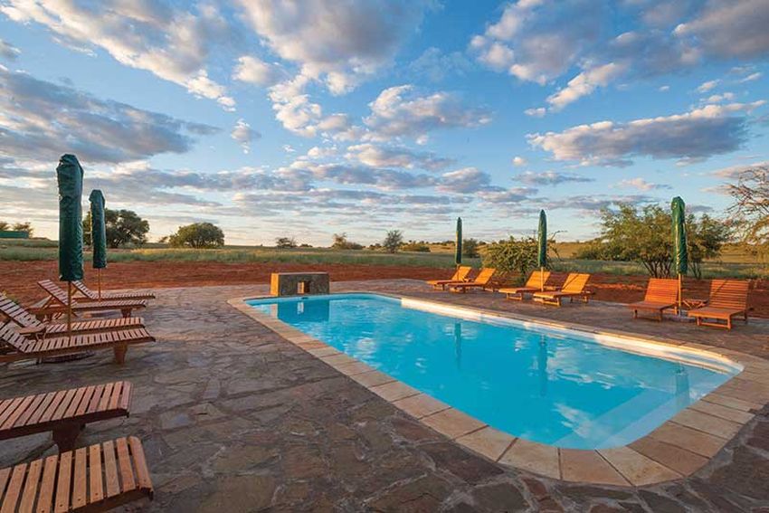Bagatelle Kalahari Game Ranch pool