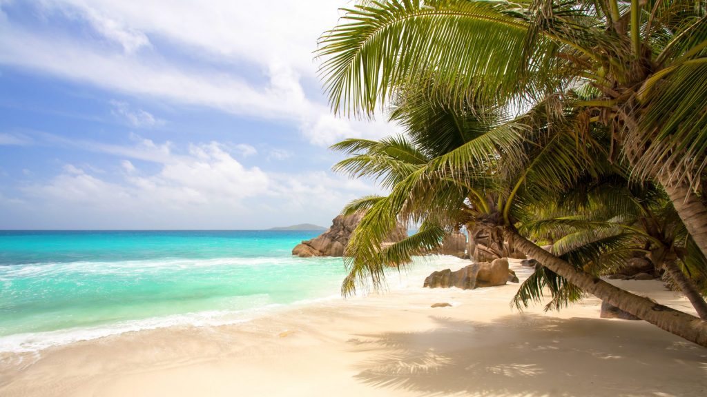 Traumstrand auf den Seychellen